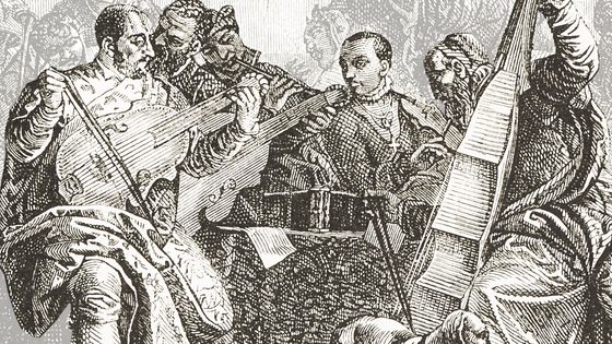 gravure d'après Les Noces de Cana de Véronèse (détail) ©Radio France
