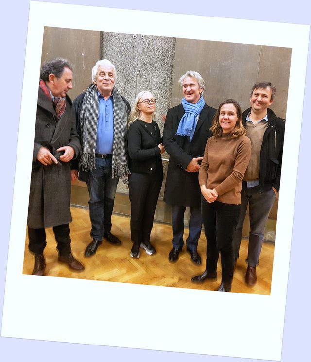 François Morel, Jacques Weber, Dominique Issermann, Didier Leik, Amélie Vialet et Antoine Sahler
