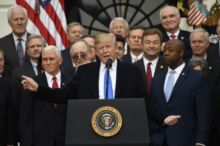 Le président américain Donald Trump