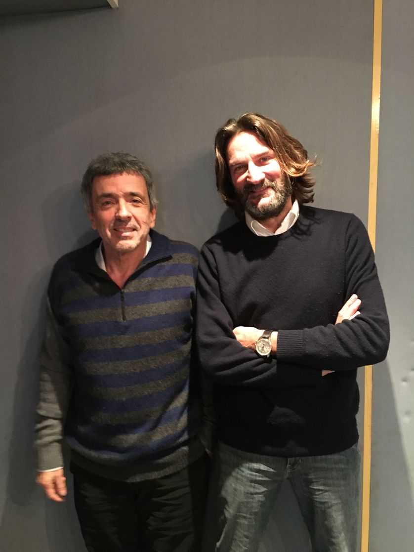 Régis Jauffret et Frédéric Beigbeder