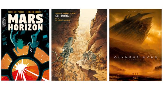 Couvertures des trois livres (extraits)