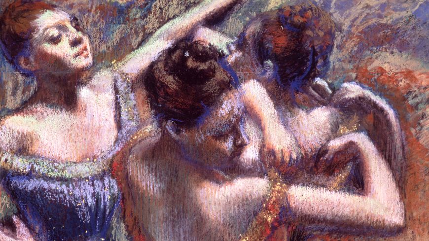 "Les danseuses", Edgar Degas, 1899.