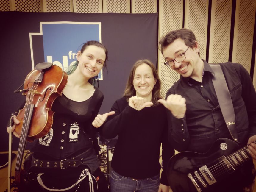 Lyllou, Frédérique Gissot et Renaud Druel