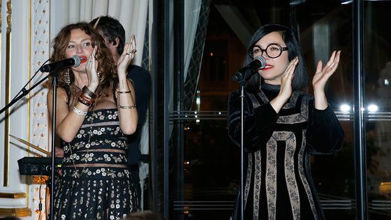 Aurélie Saada et Sylvie Hoarau, alias Brigitte ©Getty