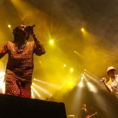 Massilia sound system en concert, 2005.