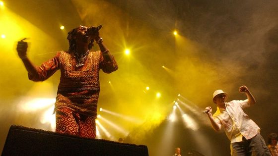 Massilia sound system en concert, 2005. ©AFP - AFP PHOTO ALAIN JOCARD