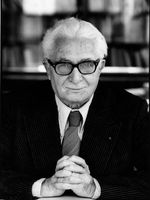 Fernand Braudel en 1979.