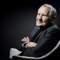 Jean d'Ormesson écrivain et membre de l'Académie française, le 31 janvier 2017 à Paris