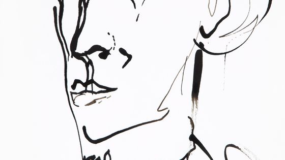 Portrait de Virginia Woolf (1882-1941), femme de lettres anglaise - dessin de Ewa KLOS ©AFP - Ewa KLOS/Leemage