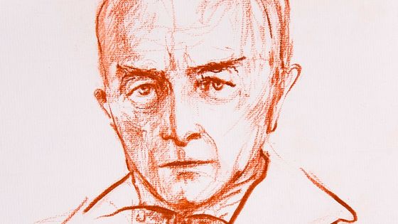 Robert Musil par Ewa KLOS (sanguine) ©AFP - ©Ewa Klos/Leemage