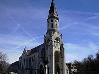 La basilique de la Visitation d'Annecy, où se trouvent les reliques de saint François de Sales