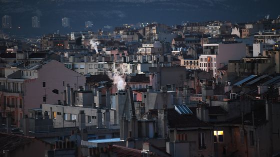 Photographie de la ville de Marseille, prise le 19 décembre 2017 ©AFP - Anne-Christine Poujolat