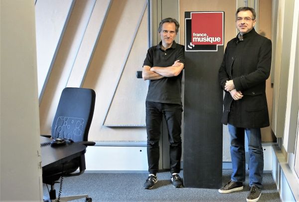 France Musique, studio 152... Philippe Venturini & Jean-Jacques Groleau