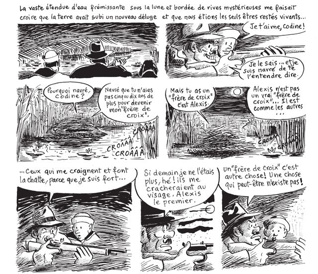 Détail d'une planche d'Istrati de Golo