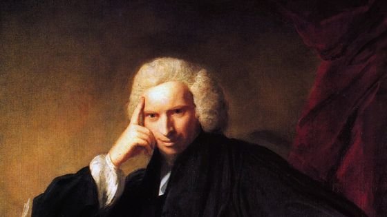 Laurence Sterne en 1760, portrait exposé à la National Portrait Gallery, Londres - Joshua Reynolds (Source: Wiki)