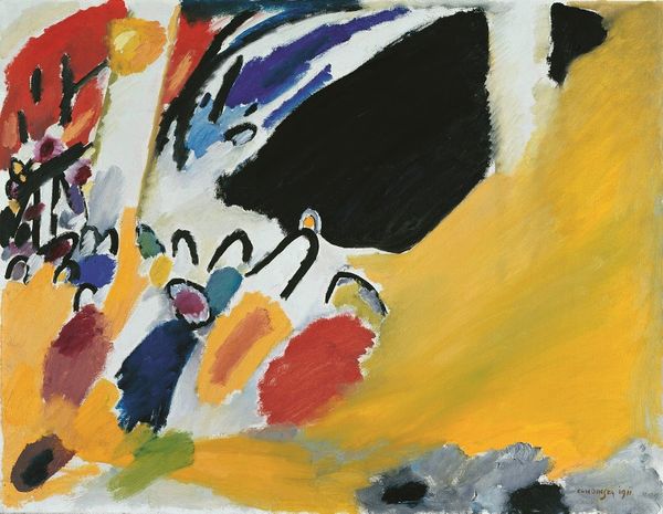Vassily Kandinsky : "Impression III (Concert)", 1911, Huile sur toile, 77,5 x 100 cm Munich, Städtische Galerie im Lenbachhaus