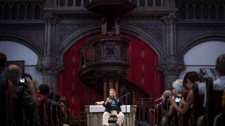 Alvin Curran au Temple Saint Etienne de Mulhouse