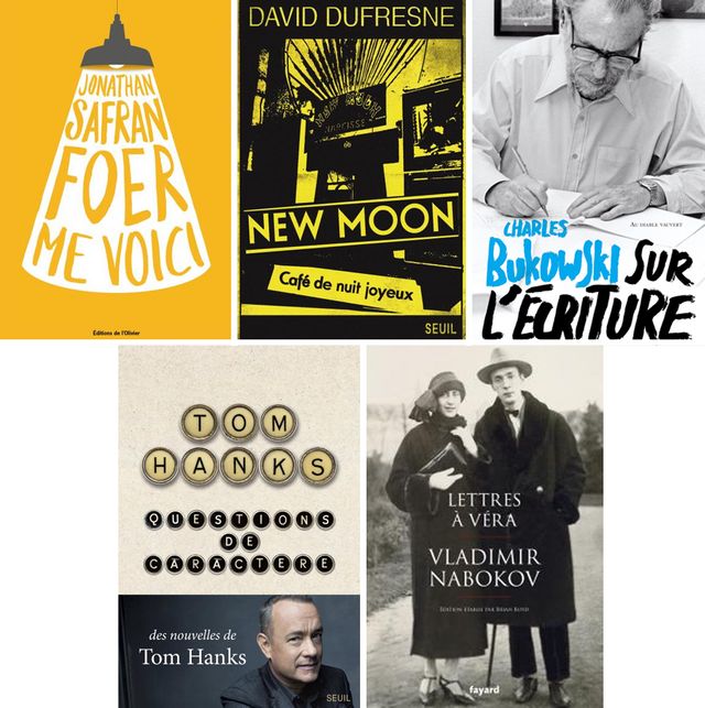 Couvertures des livres évoqués au Masque le 17 décembre 2017