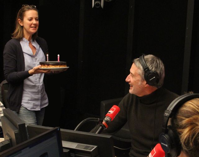 Le gâteau apporté par Charline Vanhoenacker