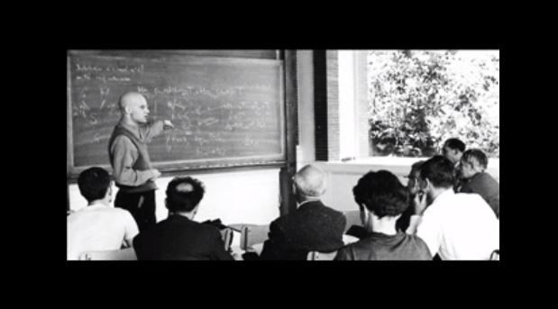 Capture d'écran de la conférence d'Alexander Grothendieck "Allons-nous continuer la recherche scientifique"?"