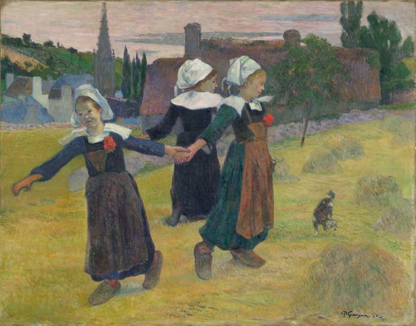 La ronde des petites bretonnes, Paul Gauguin (1848-1903), 1888, huile sur toile ; 73 x 92,7 cm
