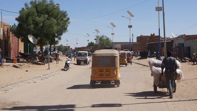 Dans les rues d’Agadez.
