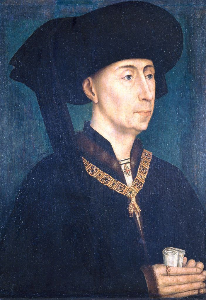 Philippe de Bon, duc de Bourgogne, toujours de noir vêtu