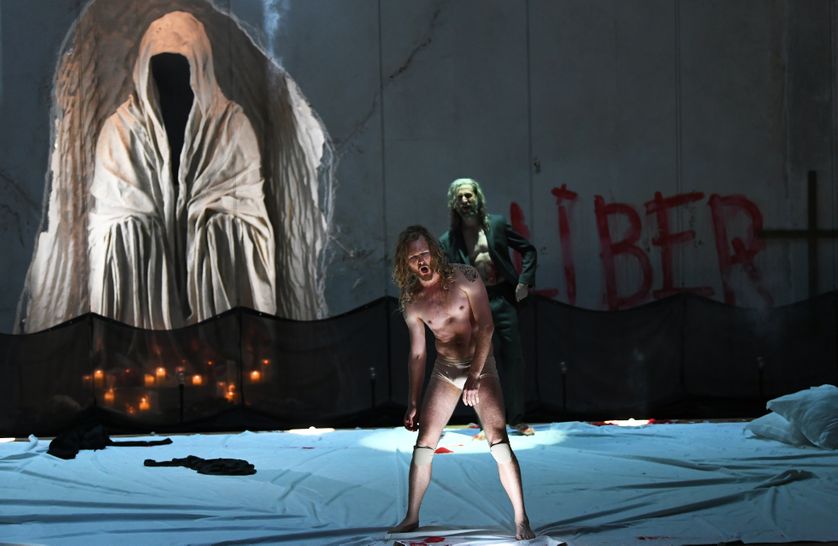 Don Giovanni (Mozart), mise en scène de Jean-François Sivadier et Jérémie Rhorer, aux festival des Arts Lyriques d'Aix-en-Provence