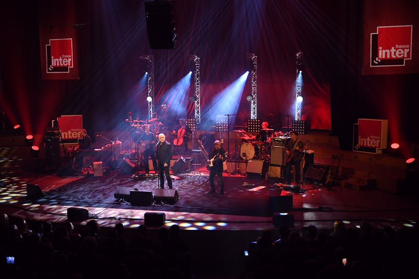Concert de Bernard Lavilliers dans le studio 104