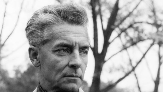 Herbert von Karajan - Deutsche Grammophon - photo by Siegfried Lauterwasser