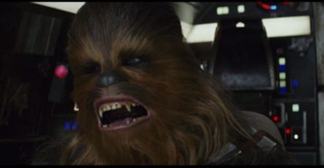 Capture d'écran de la bande annonce "Les derniers Jedis"