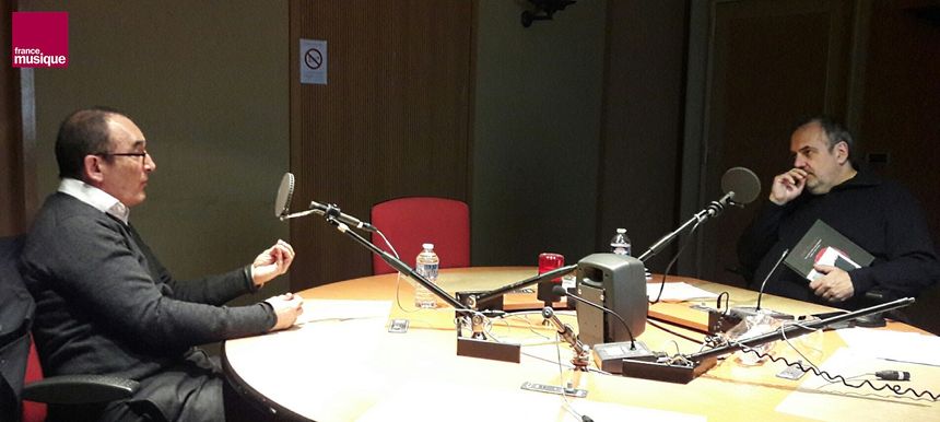 Préparation de l'enregistrement de Roland Hayrabédian par Bruno Letort