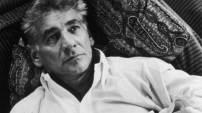 Leonard Bernstein en 1968.