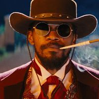 L'acteur Jamie Foxx incarnant Django Freeman dans" Django Unchained" de Quentin Tarantino