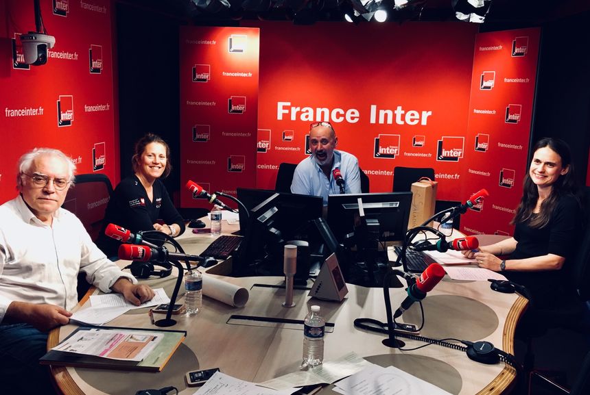 Vous Les Femmes, de gauche à droite, Alberty Algoud, Sam Davies, Daniel Morin, Marie-Laurence Saladin.