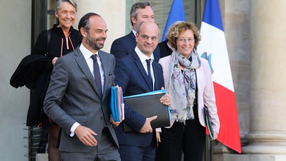 Sortie du conseil des ministres ©AFP - LUDOVIC MARIN
