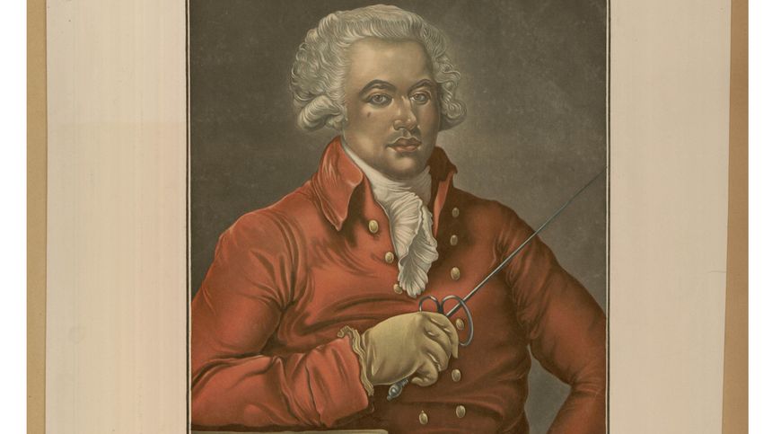 Le chevalier de Saint-George, Mather Brown, n. d.