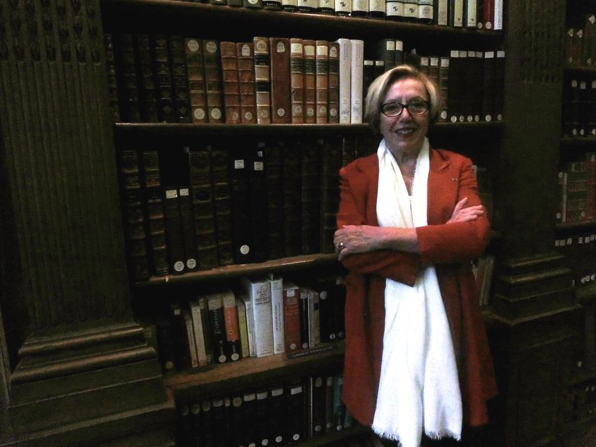 L’écrivaine et académicienne Danièle Sallenave.