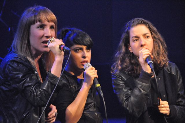 Garçons (Zaza Fournier, Carmen Maria Vega et Cléa Vincent)