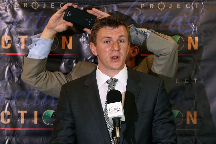 James O'Keefe, activiste conservateur, directeur de l'association "Project Veritas"
