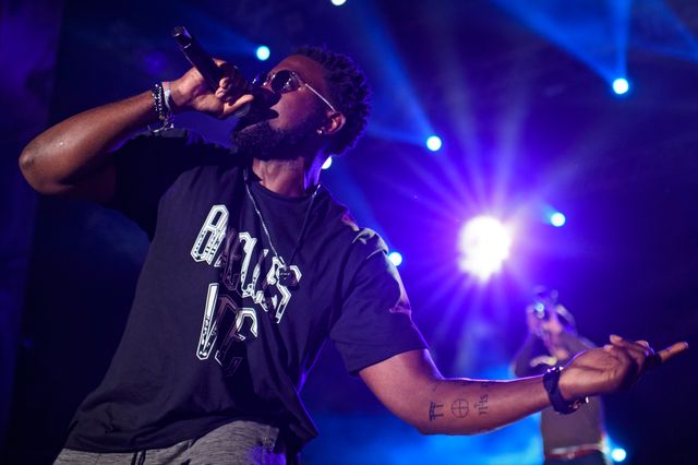 Damso en concert en Suisse en 2017