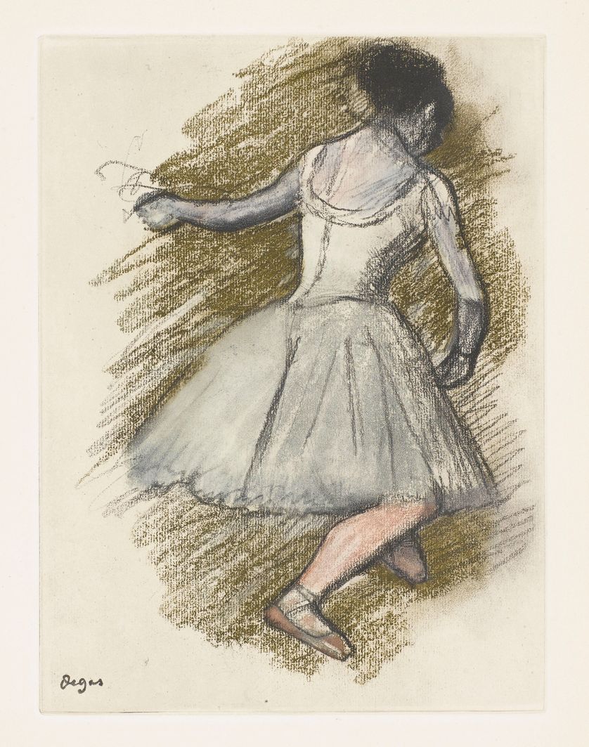 Degas, danseuse