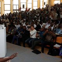 Discours d’Emmanuel Macron à la jeunesse africaine devant 800 étudiants de l’université de Ouagadougou, le 28 novembre 2017