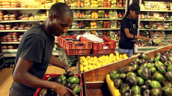 Un magasin alimentaire à Harare, capitale du Zimbabwe ©Reuters - Philimon Bulawayo