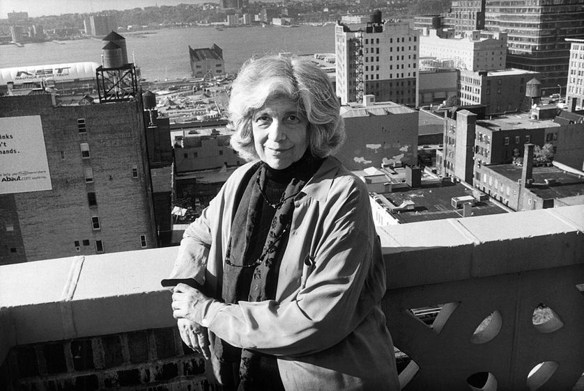 Portrait de Susan Sontag a New-York, 1999