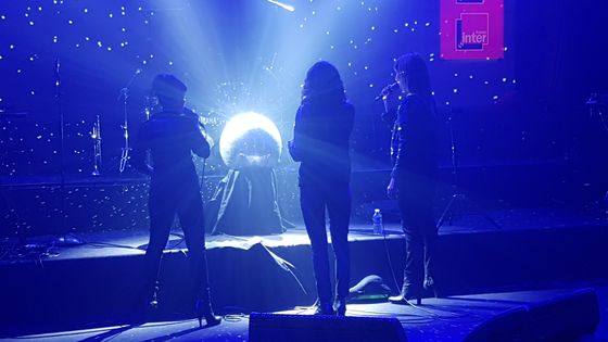 Garçons (Carmen Maria Vega, Cléa Vincent et Zaza Fournier) ©Radio France - Alexis Goyer