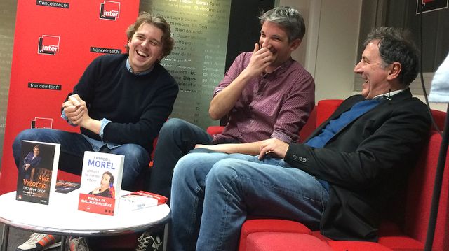 Alex Vizorek, Guillaume Meurice et François Morel