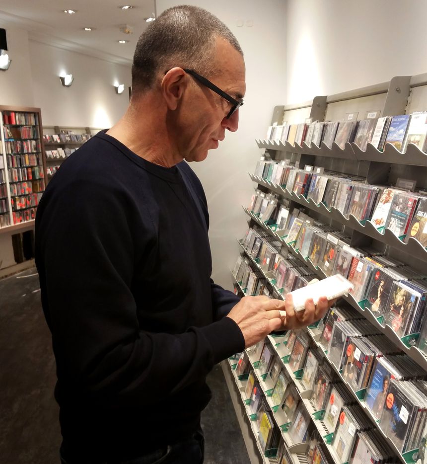 Jean-François possède une collection d'environ 4 000 CD