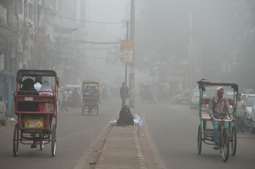 Le 8 novembre dernier, Delhi a fermé toutes les écoles primaires à cause des niveaux de pollution, près de 30 fois plus élevés que le niveau de sécurité de l'Organisation mondiale de la Santé.