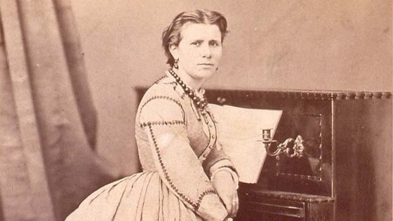 Marie Jaëll vers 1876 / Document BNU Strasbourg